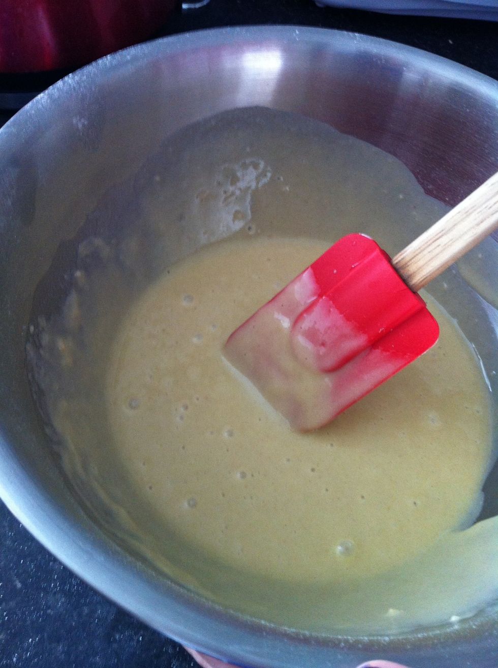 Beat together until a smooth batter.