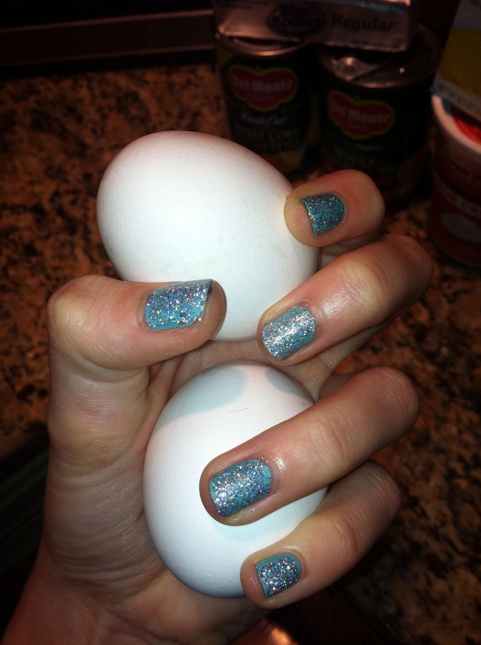Beat two eggs