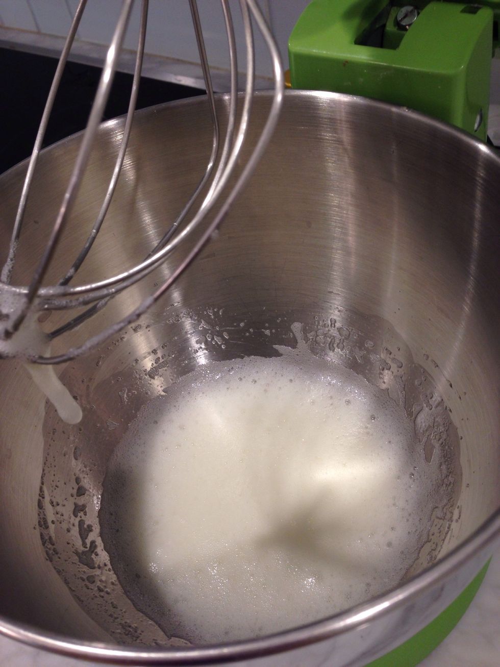 Beat until foamy