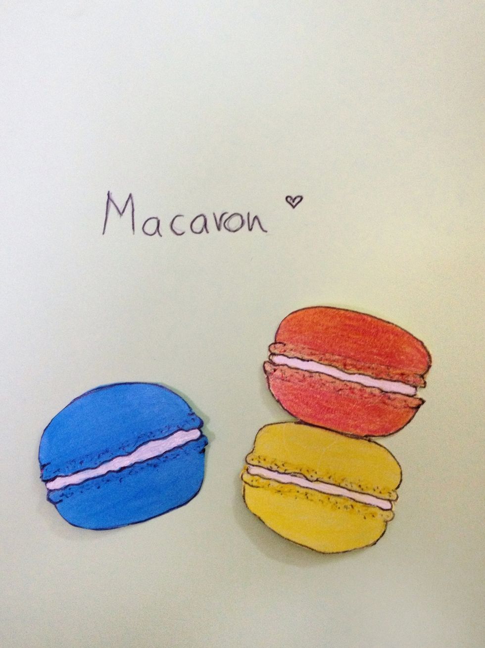 Beautiful and tasty macaron \ud83d\ude0b\ud83d\udc95