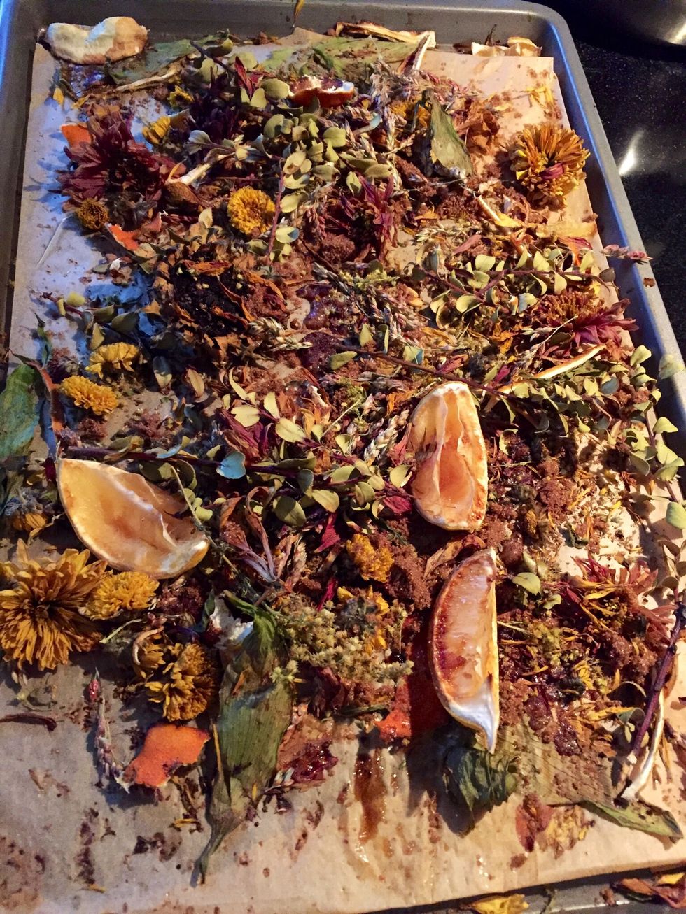 Beautiful!!!!!! I personally remove the lemon and Clementine that still has The center attached to the rind just to keep the Mix clean.