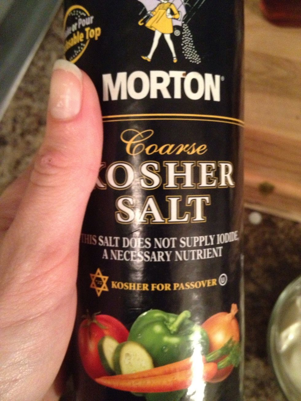 Because I used a salted caramel syrup instead of regular maple syrup, I omitted the salt. If using regular maple syrup, though, add in a pinch of salt.