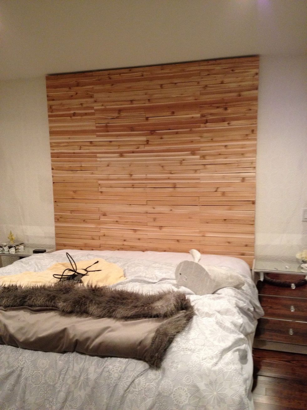 Bed is back in place