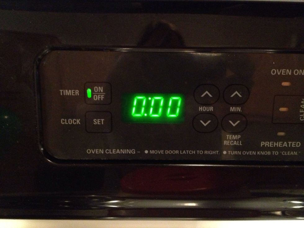 BEEP BEEP. Times up!