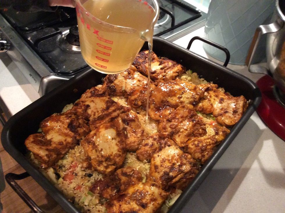 Before it goes in the oven