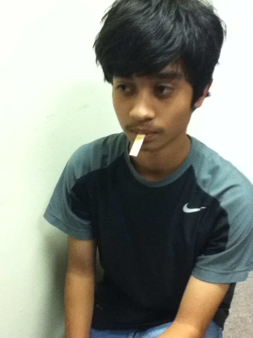 before starting, place the reed in your mouth for atleast 30sec. if it is new, wait atleast 1 min.