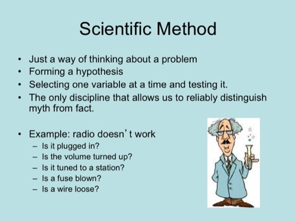 Before you even start your experiment you need to do the method which tells you what you need to do in your experiment