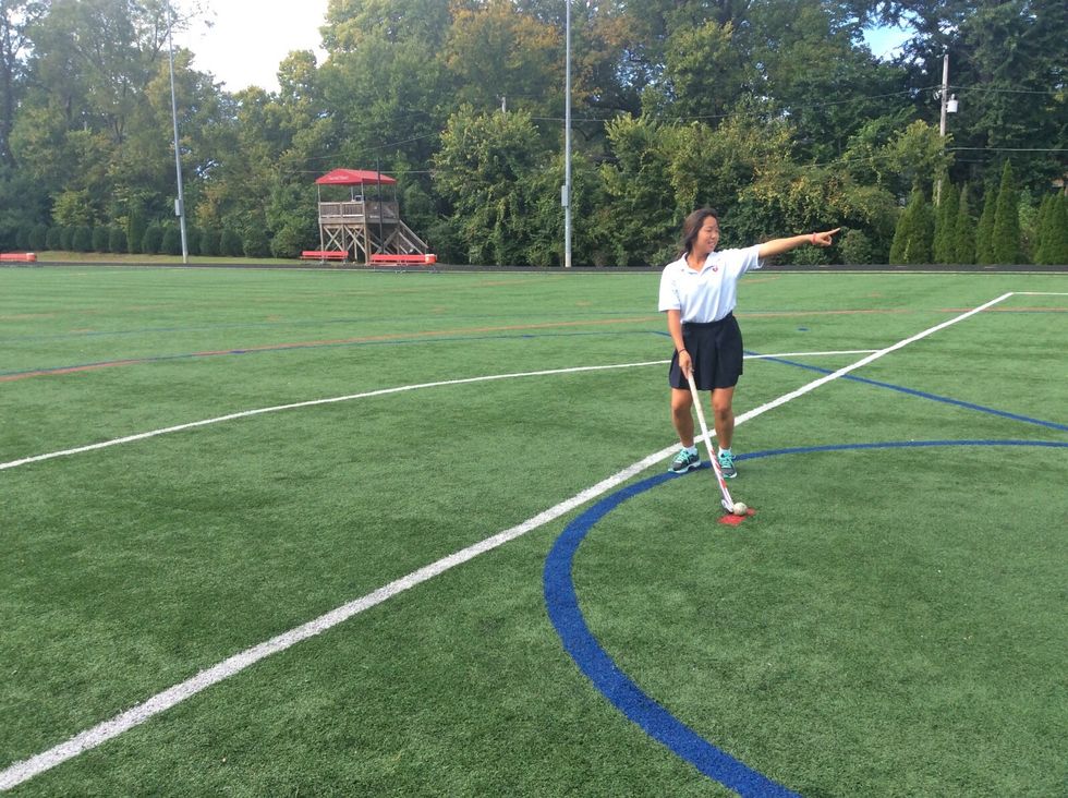 Before you take your shot, you want to know exactly where your ball will go. Have a plan.