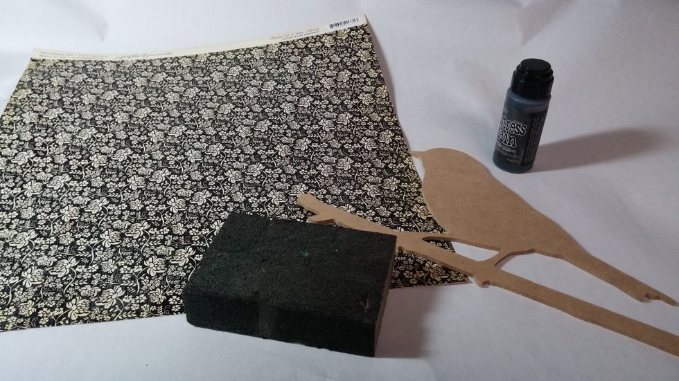 Begin by gathering your supplies.