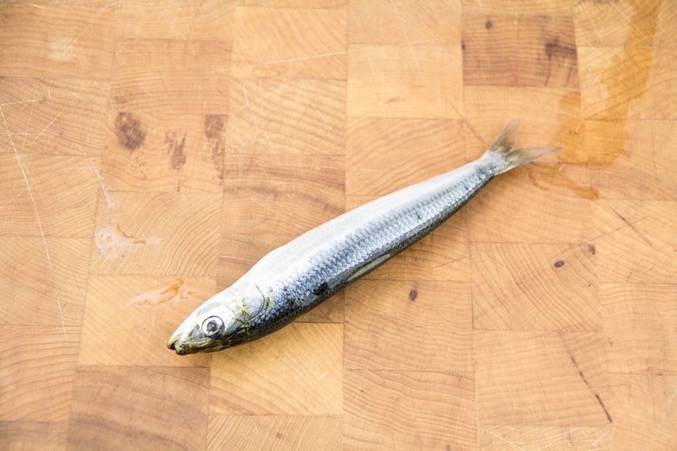 How to scale and clean sardines B+C Guides