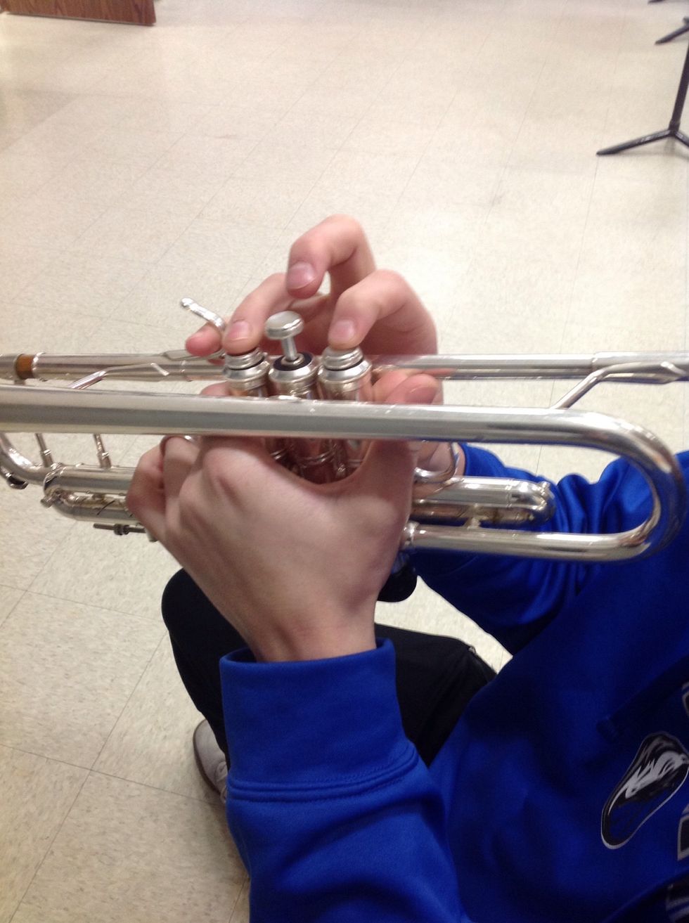 Begin by warming up your instrument and getting mentally prepared.