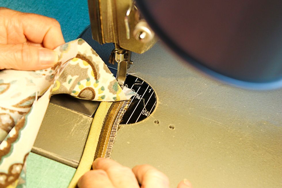 Begin stitching.