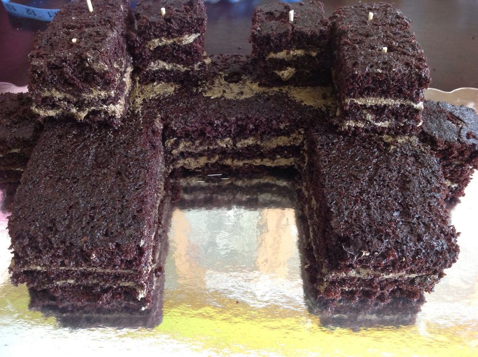 Begin to assemble cubes however you want, be creative!