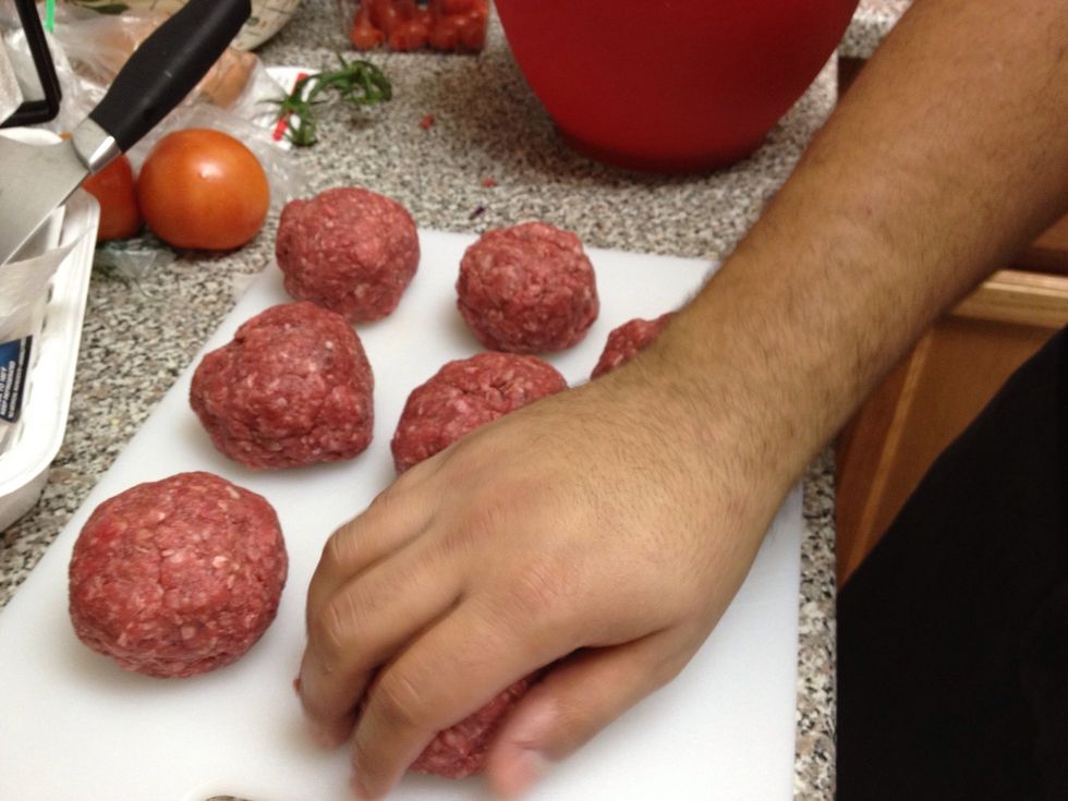 Begin to grill the burgers on the stove once the grill is hot, that what you get those awesome grill marks! Cook until they look done, 5-8 minutes on each side depending on how well done you want.