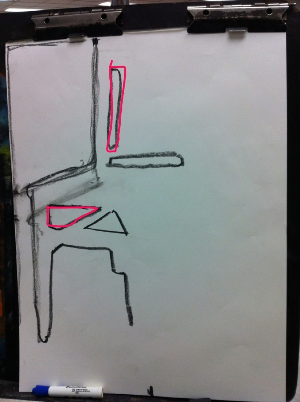 Begin to place those on your paper.