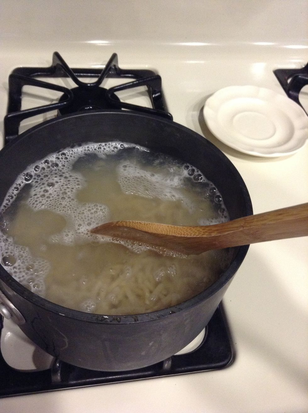 Begin to stir for 7-8 minutes