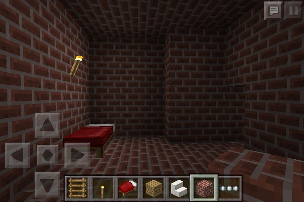 Beginning of the other beds wall