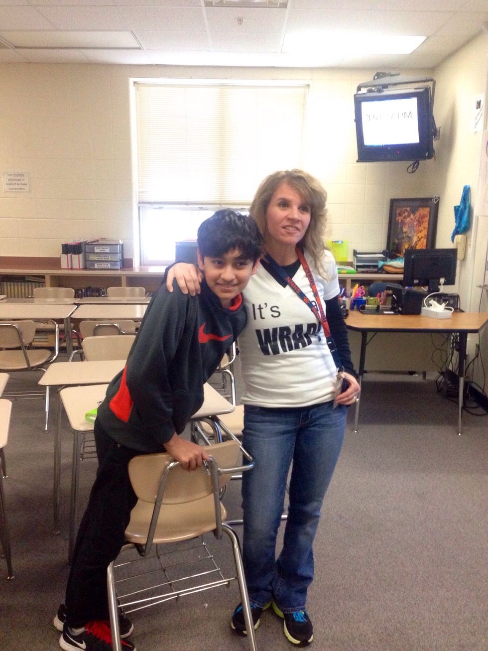 Being a teacher has its challenges; rather than running from them, I embrace them. I'll be honest - sometimes "It's a wrap!"