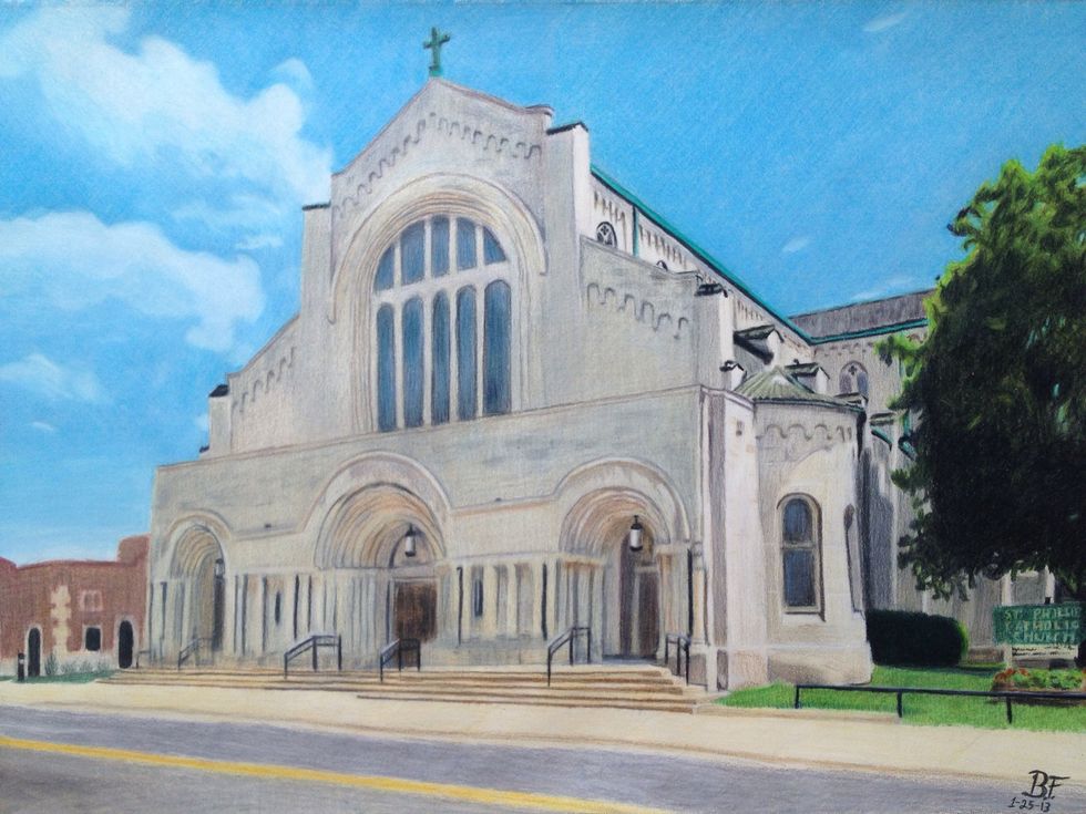 Being inside using an incandescent light makes your colors look warmer than they actually are so before you take a picture go to the window and open up the shades! It looks great!!!