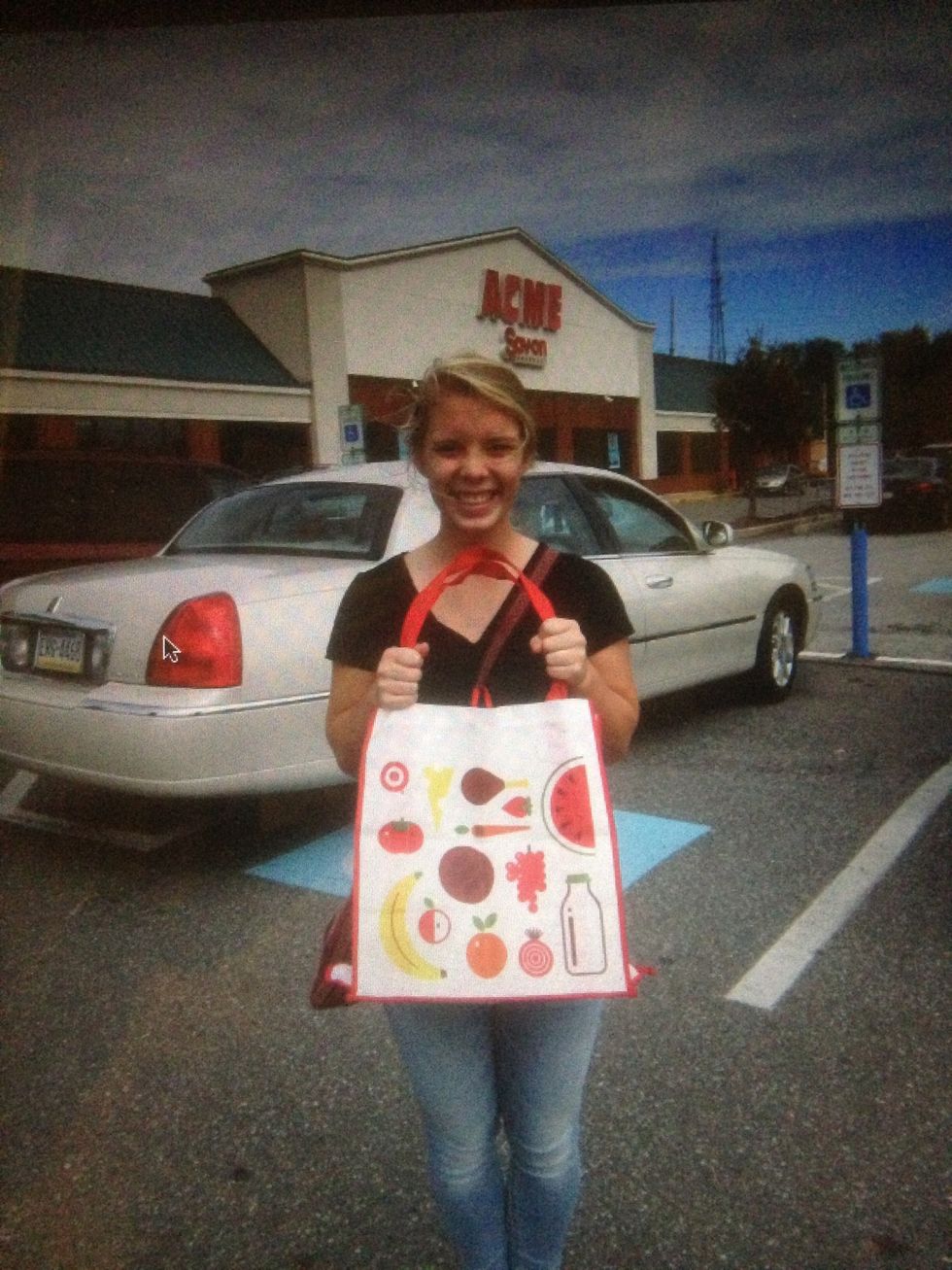 Being your reusable bag...