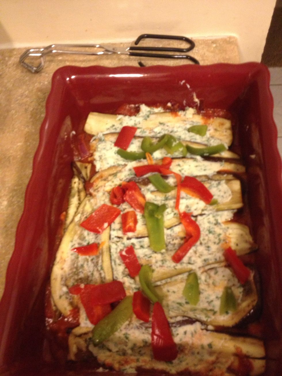 Bell pepper layers
