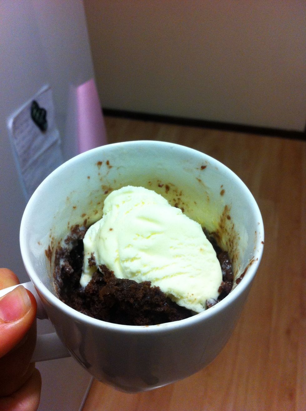 Best enjoyed with a big scoop of icecream.