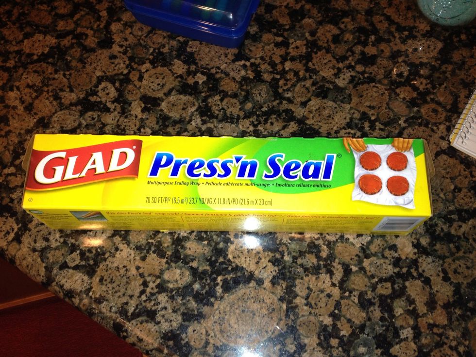 Best wrap to use. Cling wrap has to be taped down whereas the press and seal has an adhesive quality.