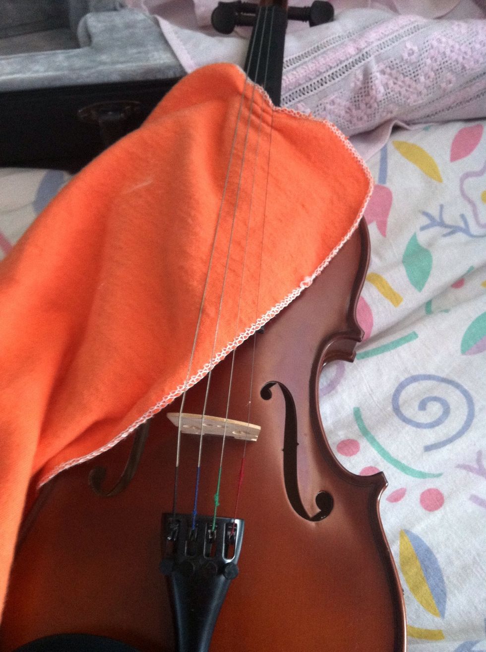 Between the Fingerboard and the chords