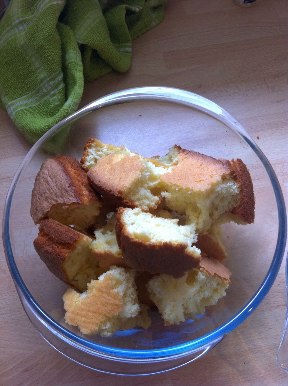 Big chunks at first.