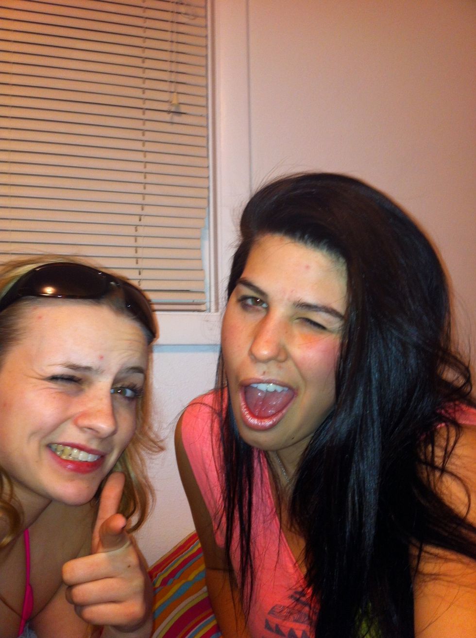 Big hair always beats flat hair:)