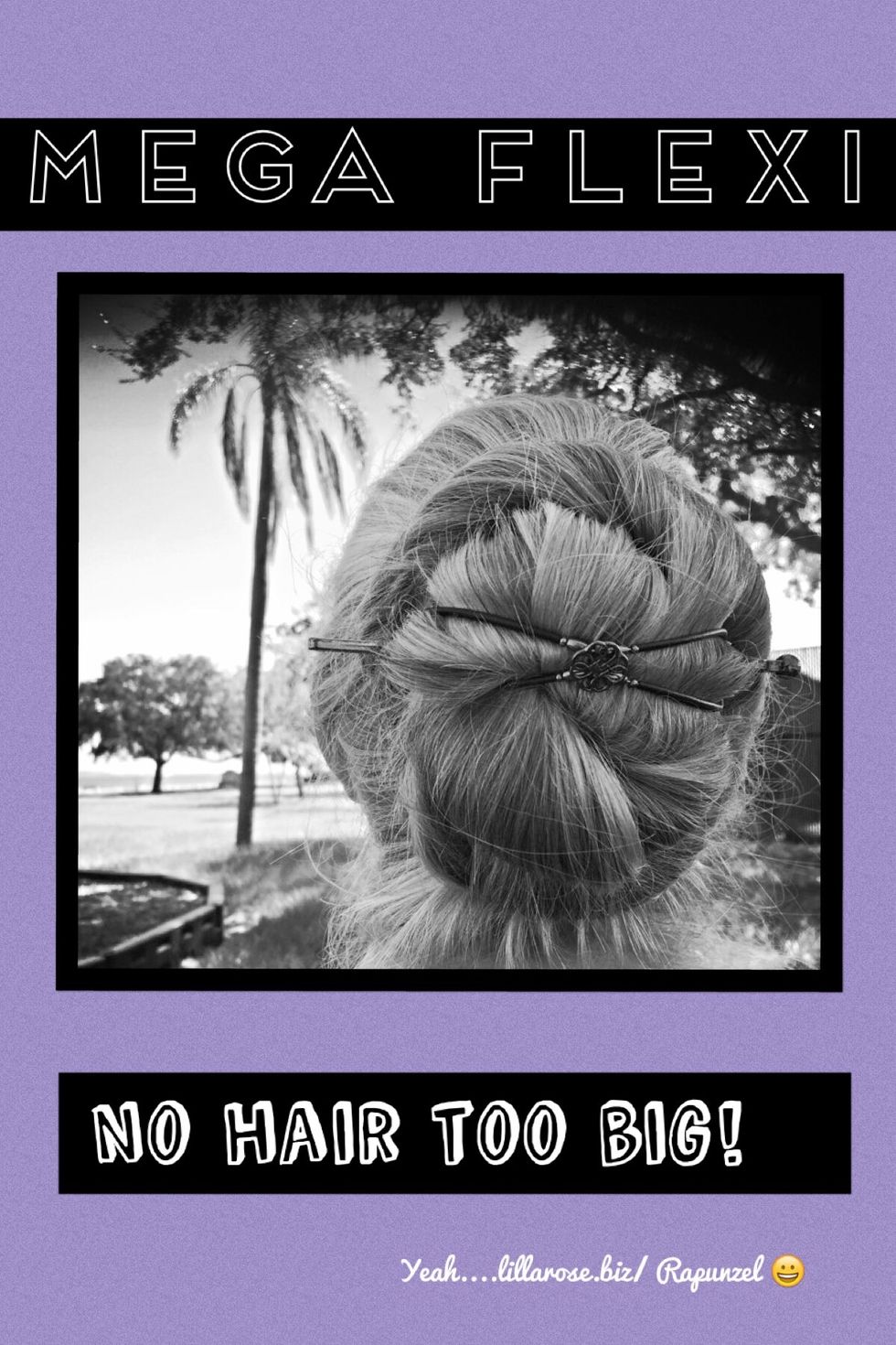 Big hair...but the Flexi also comes Mega sized!