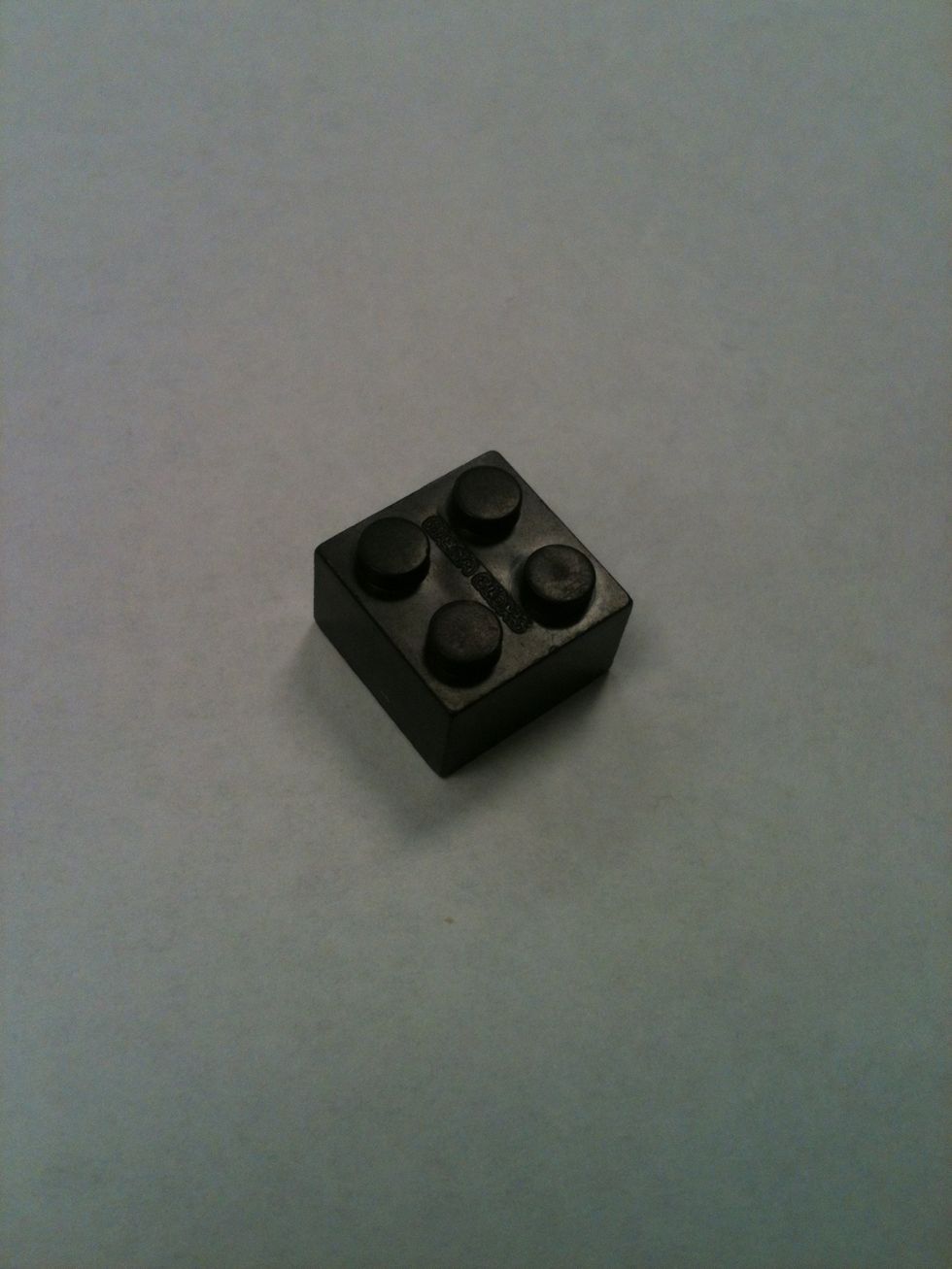 Black 2x2 brick