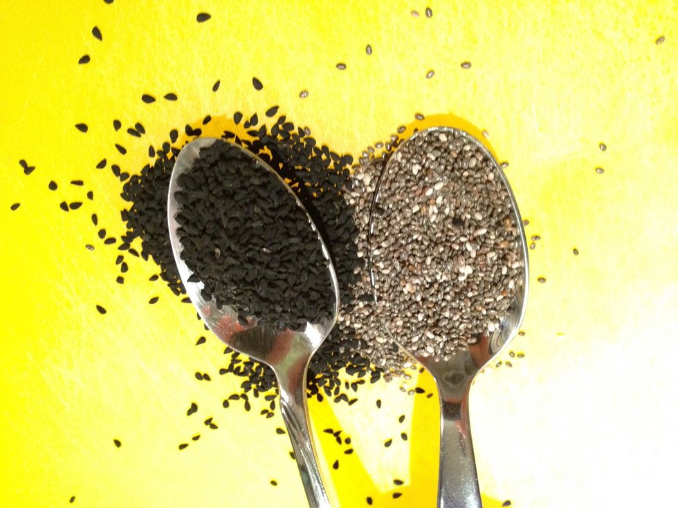 Black Nigella & Chia Seeds 1 Tsp each