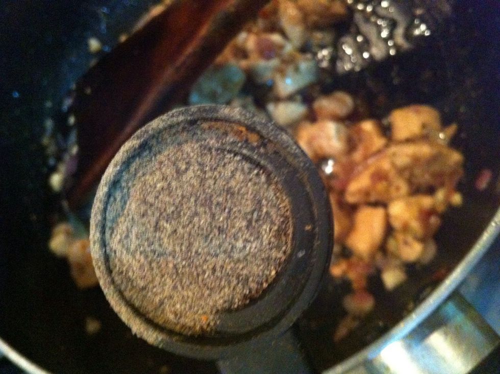 black pepper and vinegar