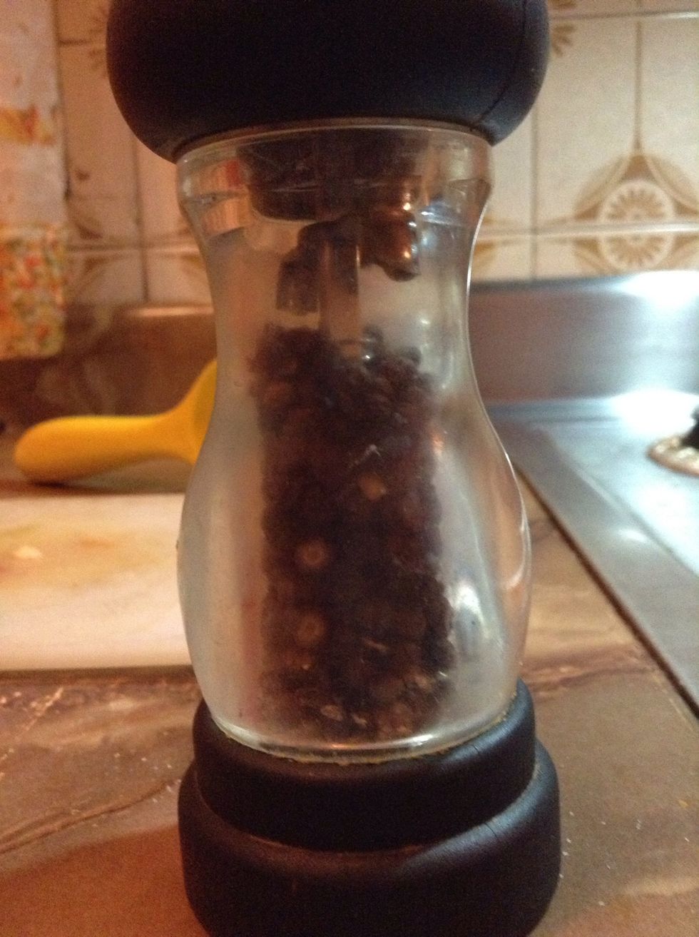 Black pepper!