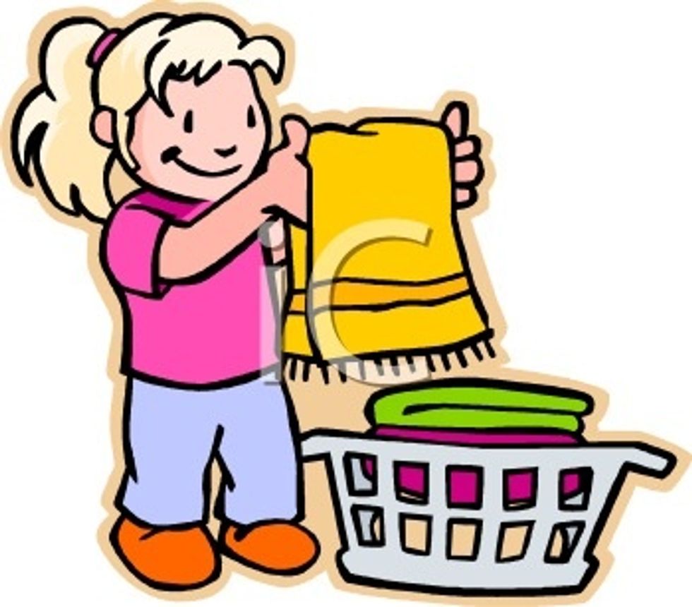 Blankets: Tip fold them neatly and nicely.