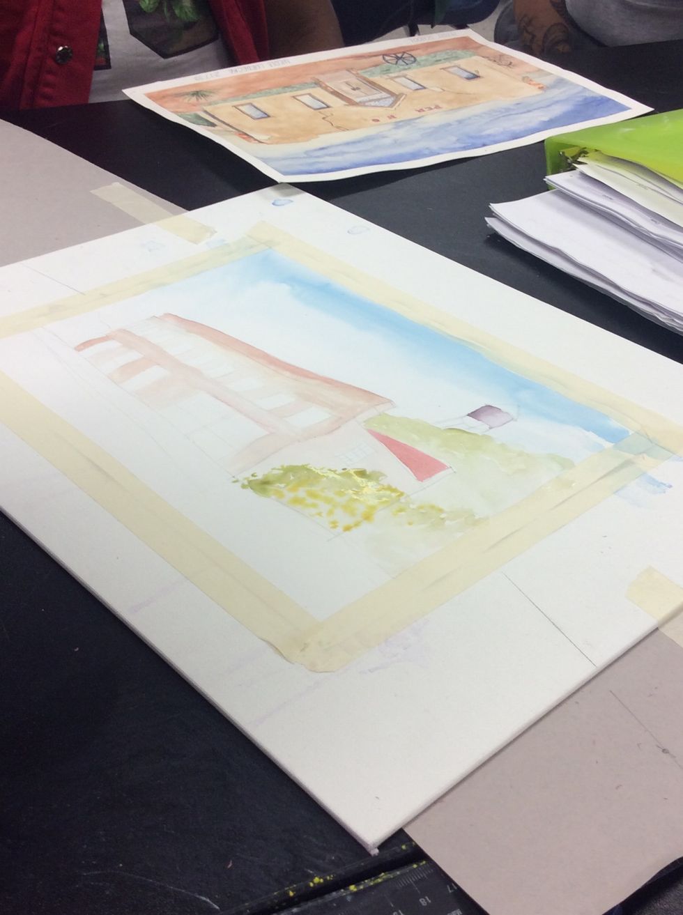 Bleed in more colors, so that there is variety and texture