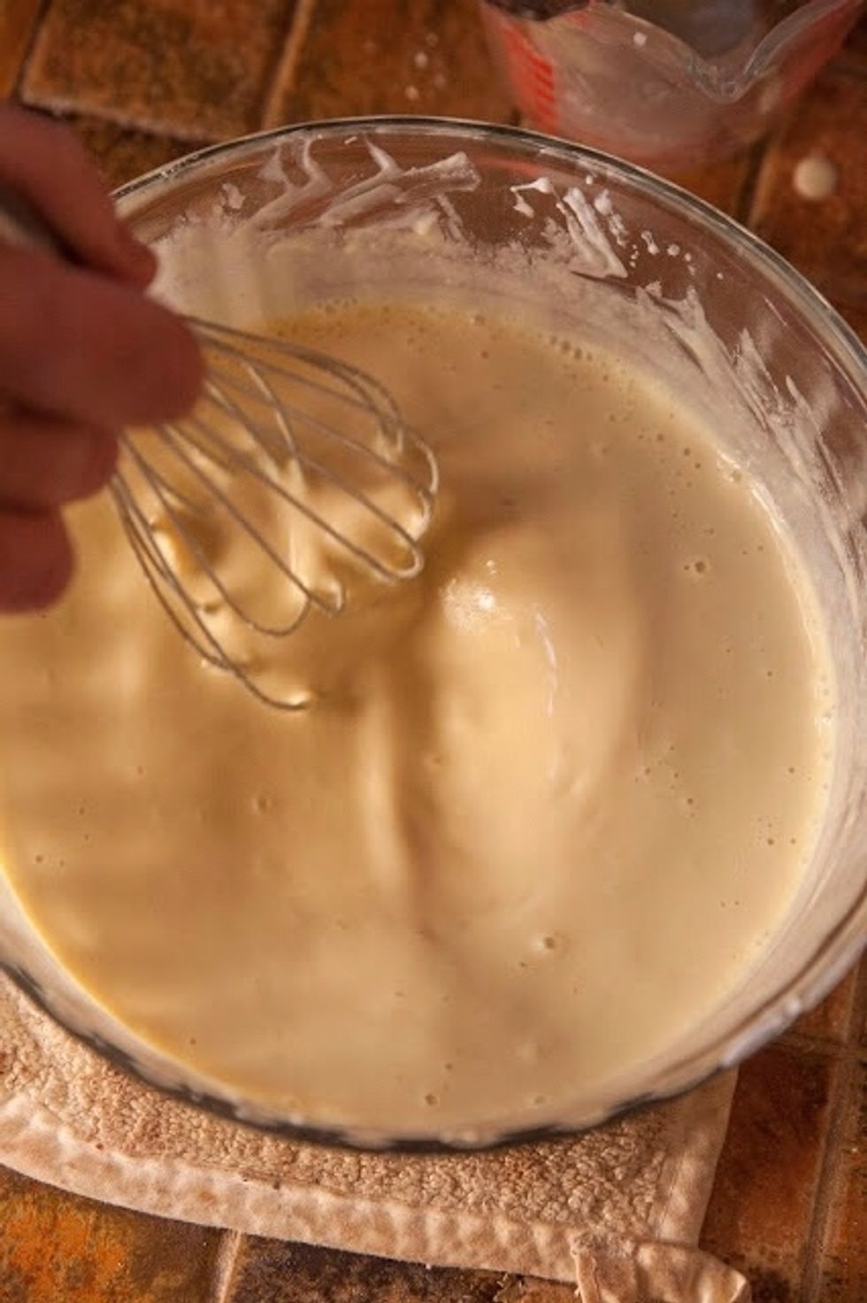 Blend everything together well.