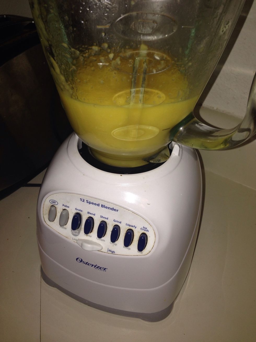 Blend for ten seconds.