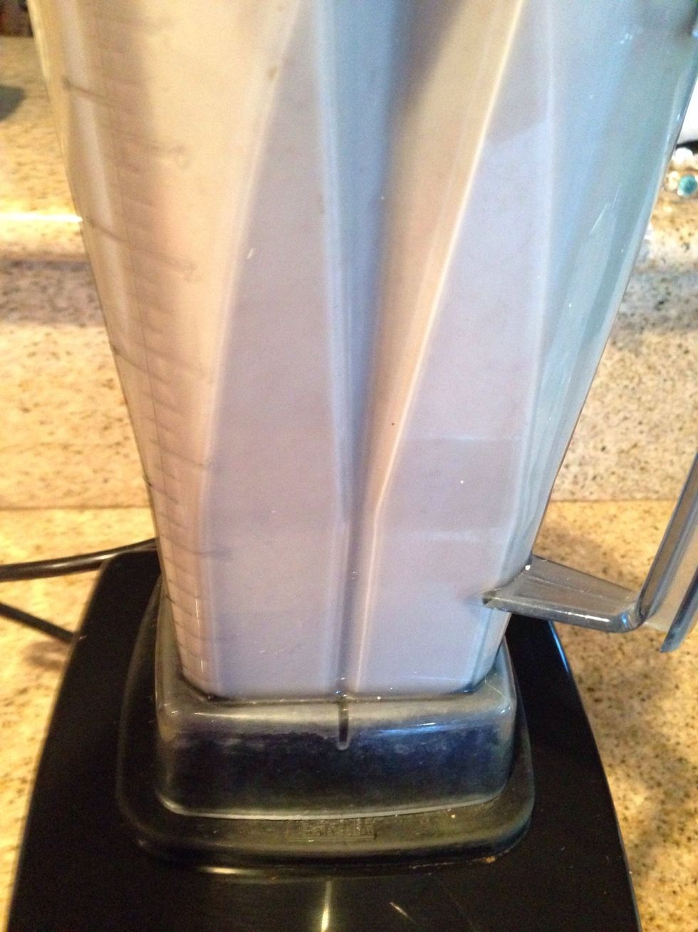 Blend in High for appx. 2 minutes.