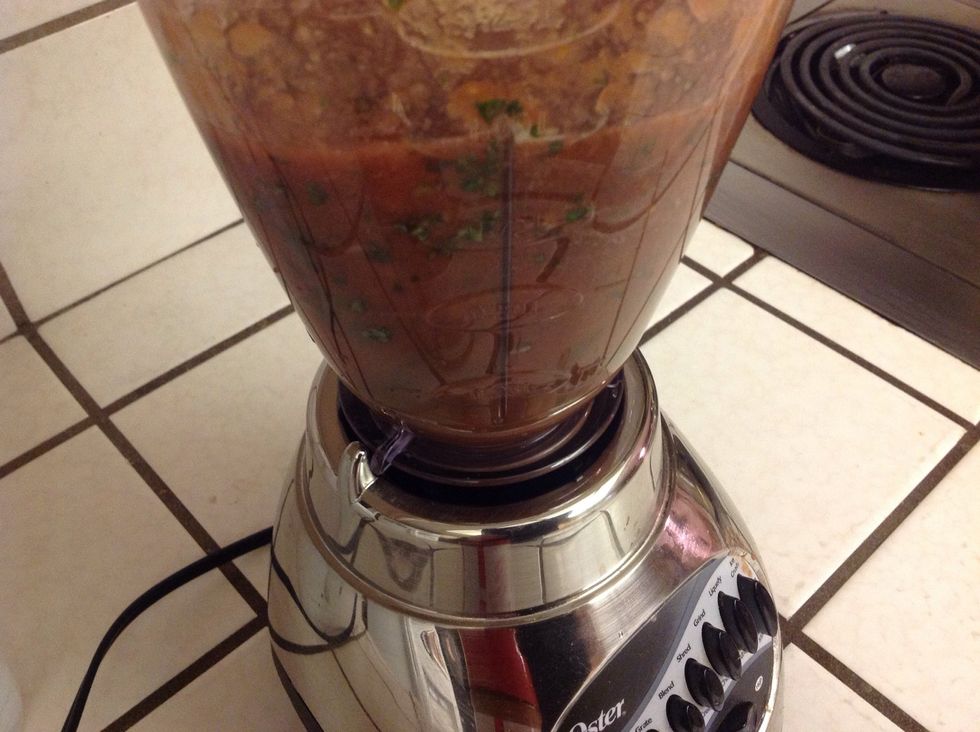 Blend ingredients except season salt into a standard blender. More for smooth, less for chunky. Use the chips to get the perfect saltiness. Add all, more, or less season salt as you wish.