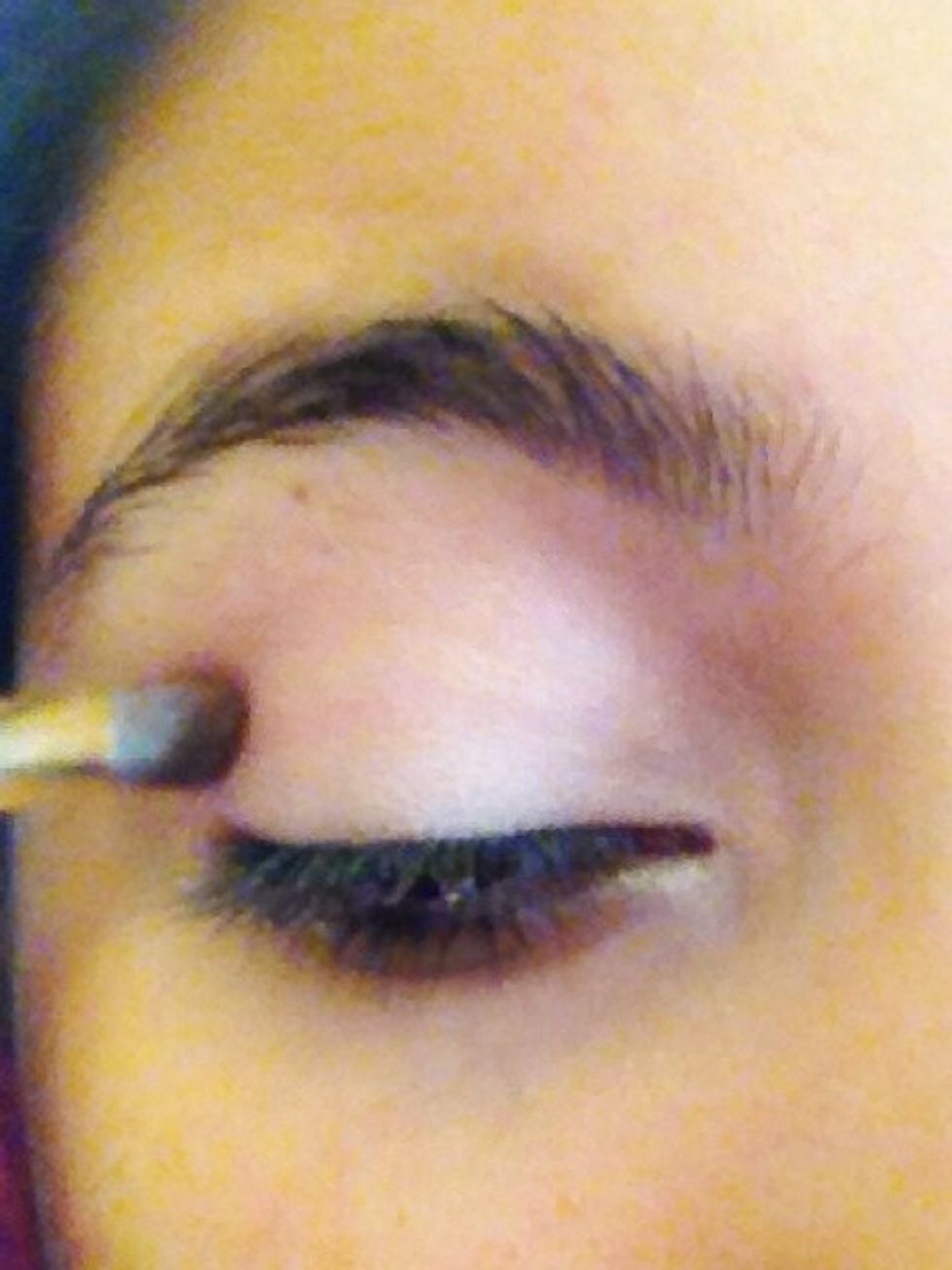 Blend it in the crease