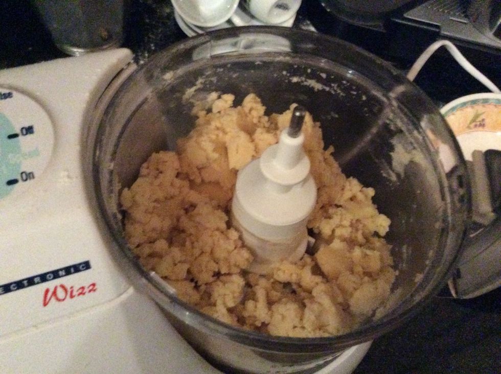 Blend it together until it looks like this