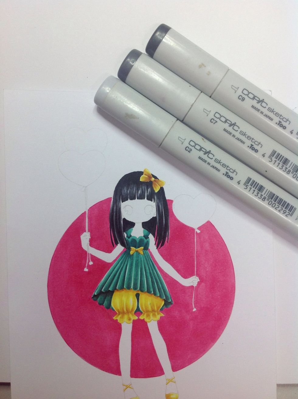 Blend lightly using a very light shade and even go over highlights.