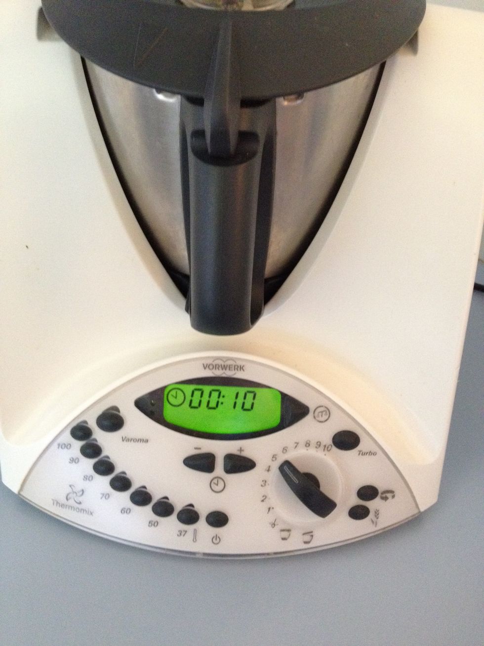 Blend on high speed for 10-15 seconds or until smooth