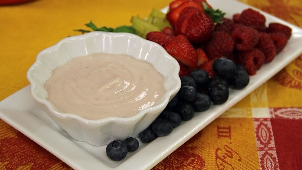 Blend silken tofu with fresh berries and powdered sugar or honey to create a lovely dessert sauce. It\u2019s a great alternative to dairy or just a healthy way to use more berries!