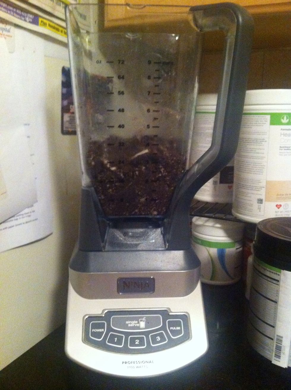 Blend the entire bag of oreos