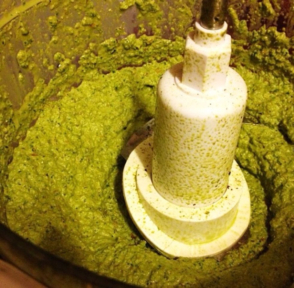 Blend the mixture well