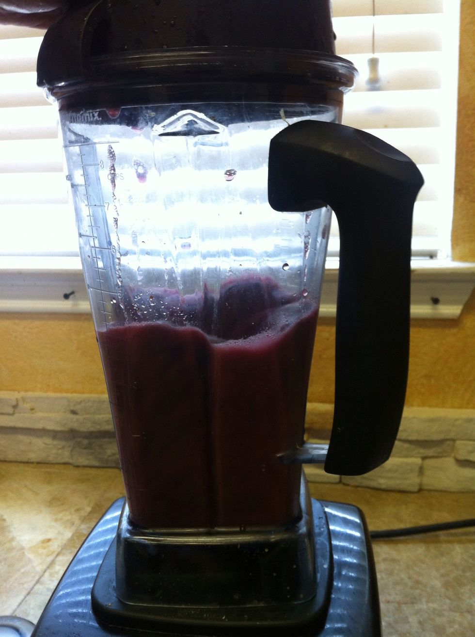 Blend until fully mixed....