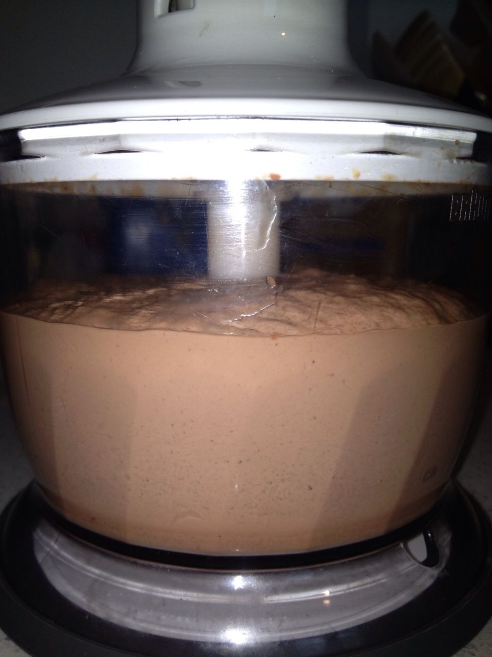 Blend until smooth and creamy in appearance.